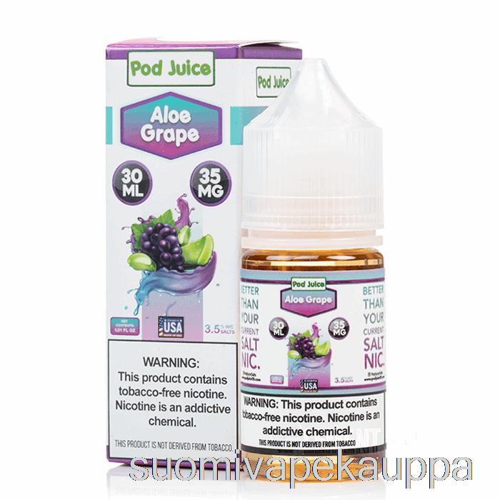 Vape Box Aloe Grape - Pod Mehu - 30ml 20mg